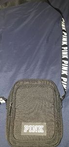 Pink crossbody bag